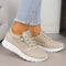 Sneakers Donna Eleganti Ortopediche Con Supporto Arco E Cerniera - Scarpe Da Ginnastica Bianche Per Comfort Quotidiano 1