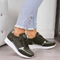 Sneakers Donna Eleganti Ortopediche Con Supporto Arco E Cerniera - Scarpe Da Ginnastica Bianche Per Comfort Quotidiano 2