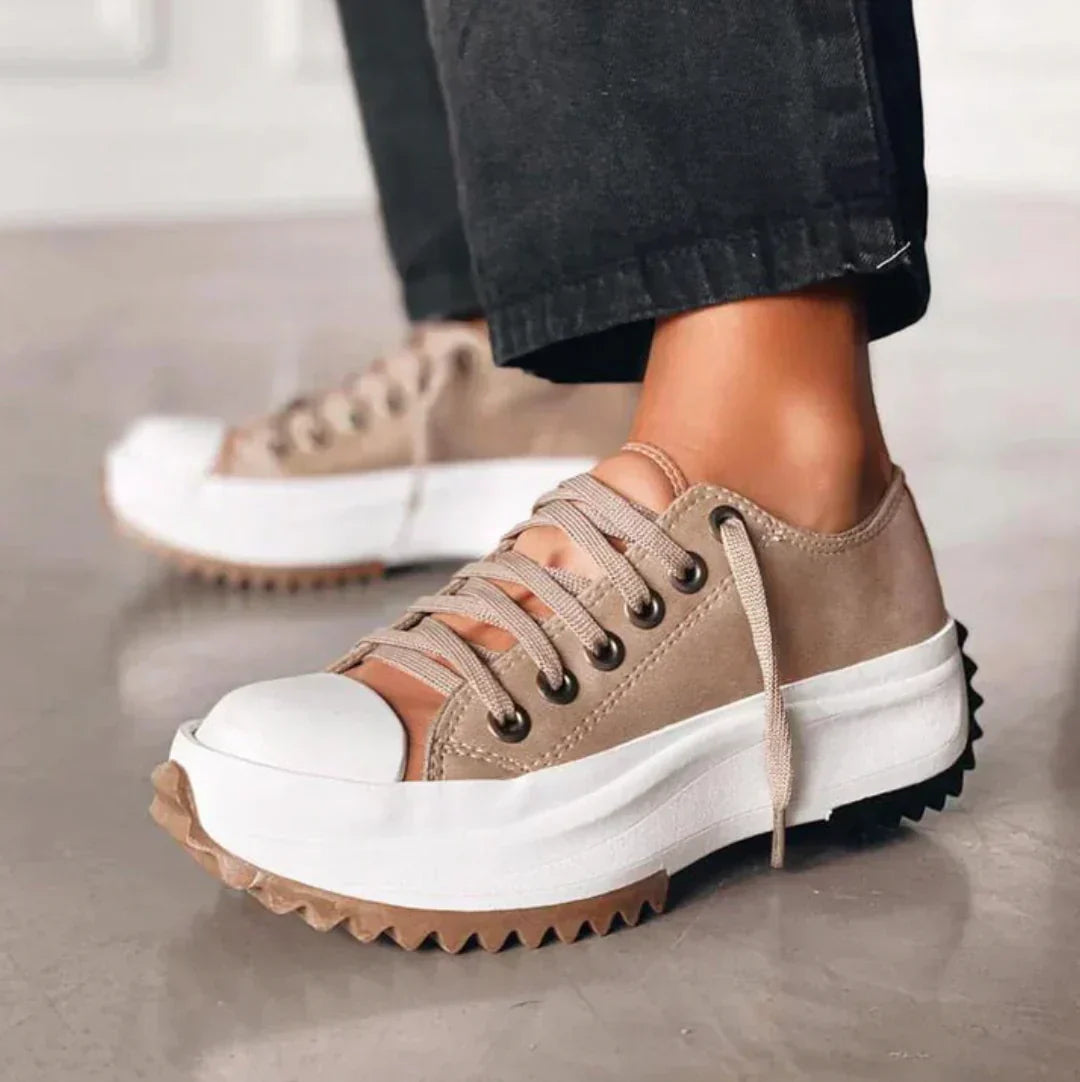 Sneakers Donna Orthopedic con Plateau e Arch Support per Comfort e Stile 0