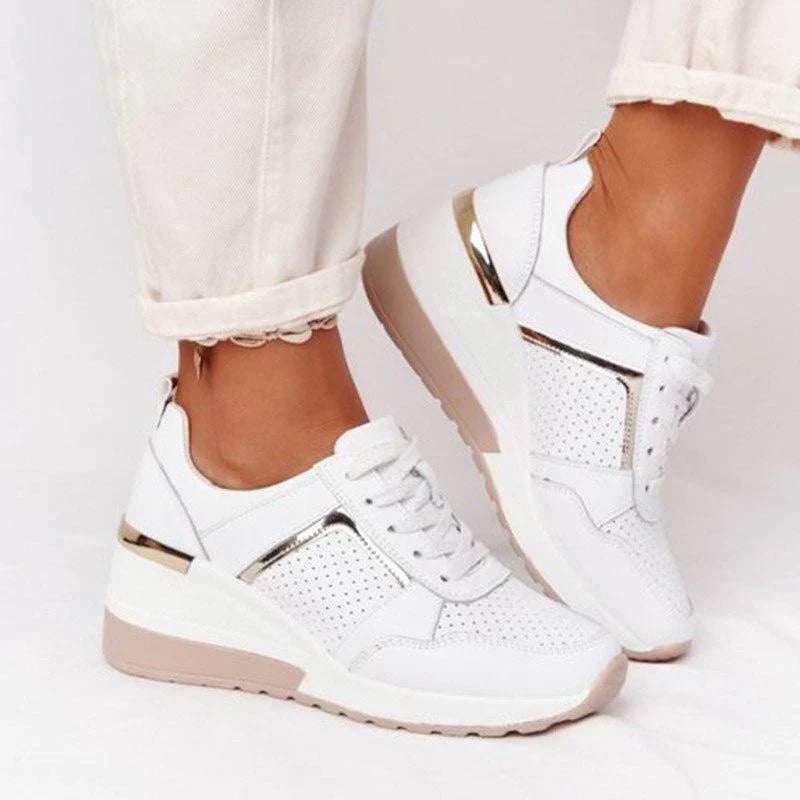 Sneakers Donna Ortopediche con Zeppa - Comfort e Stile per Ogni Occasione 0