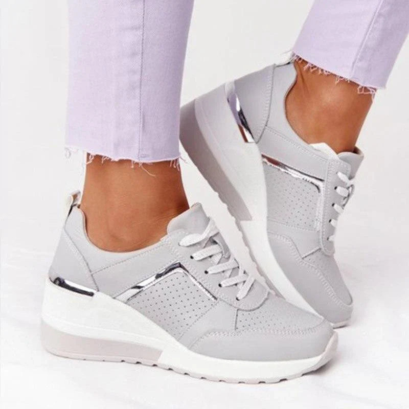 Sneakers Donna Ortopediche con Zeppa - Comfort e Stile per Ogni Occasione 1