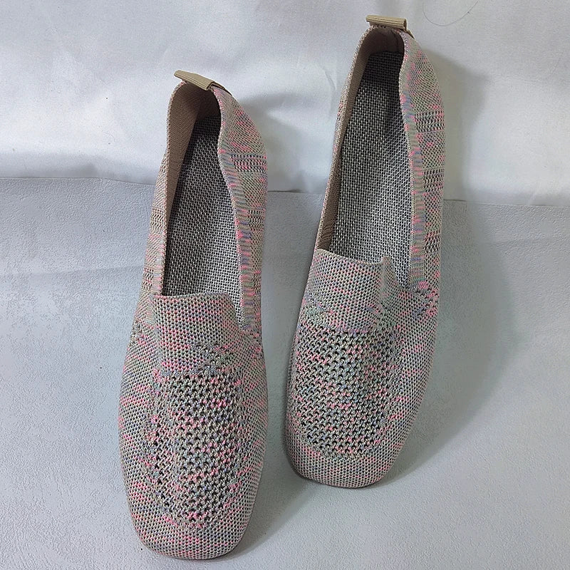 Sneakers casual comode da donna, in mesh leggero 0