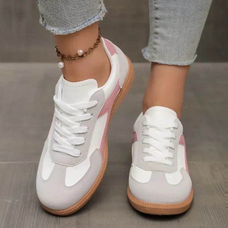 Sneakers casual comode da donna, materiale leggero e traspirante 4
