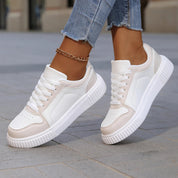 Sneakers casual da donna comode, design antiscivolo, sintetiche 9
