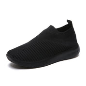 Sneakers slip-on da donna in maglia di gomma traspirante per un comfort che dura tutto il giorno 8