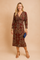 Teresa | Abito elegante con scollo a V e maniche lunghe 4
