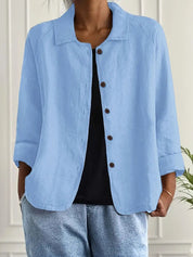 Top Donna Estivo — Girocollo Leggero Maniche Corte Versatile