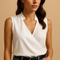 Top estivo senza maniche con vestibilità comoda per donna | Elvira 0