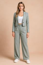 Tulum | Women's Two-Piece Striped Suit 2