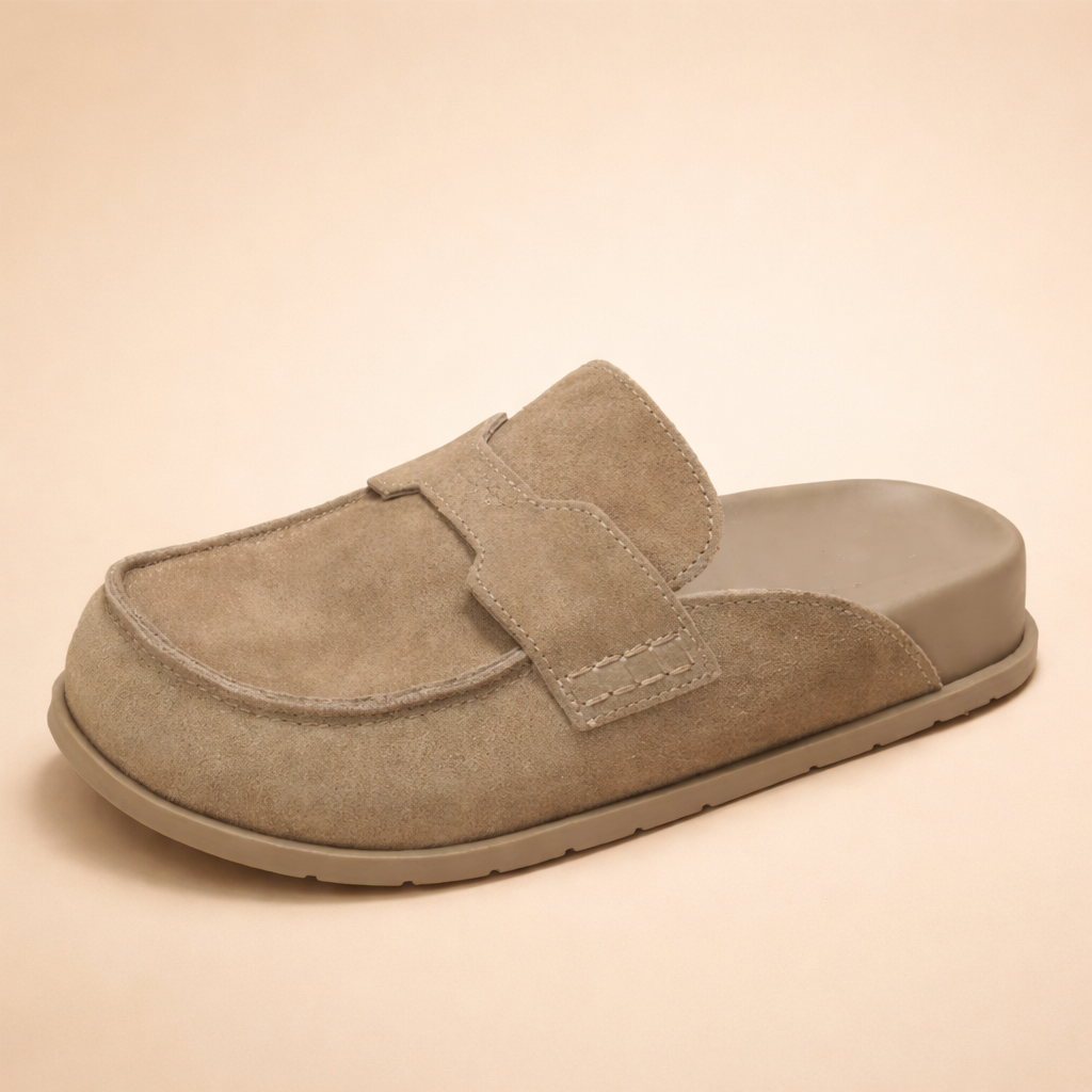 Zoccoli Donna Sughero — Slip-On Plantare Anatomico Antiscivolo