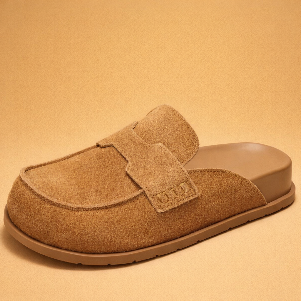 Zoccoli Donna Sughero — Slip-On Plantare Anatomico Antiscivolo